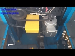 Enkele plaat open nokken papiere beker machine test draait 40ML met 85 stuks per minuut voor Indiase klant