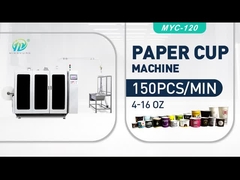 MYC-120 High Speed Double Plate Papierbekermachine