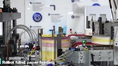 MYC-ZDJ1200 volledige servo papierplatenmachine