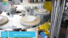 JBW D70 dubbele wandpapierbeker behuizing machine