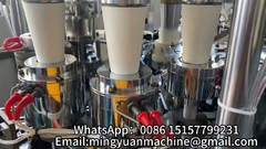 Testmachine video in Sri Lanka, klant aangepast 12oz papierbeker machine met snelheid 100pcs/min